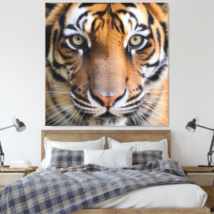 Naturens Vilda Djur - Tiger Canvas