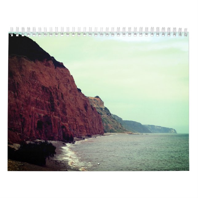 NaturePhotoTwo Page, Medium, Vit kalender (Omslag)