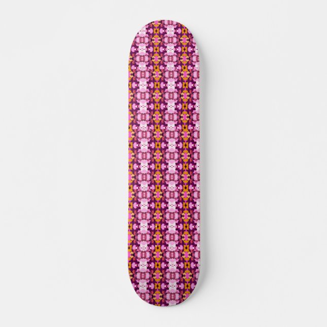NATURER ART GARDEN FLOWERS SKATEBOARD BRÄDA 20 CM (Framsida)