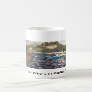 Naturers ses bäst ögonblick från en kajak kaffemugg
