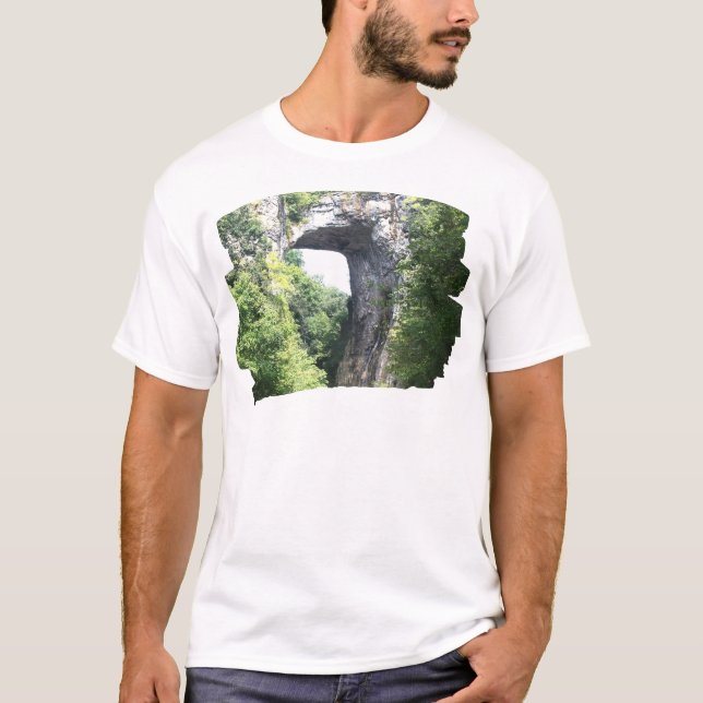 Nature's Archway-Natural Bridge T Shirt (Framsida)