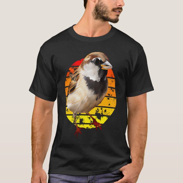 Nature's beauty  House Sparrow T Shirt (Framsida)
