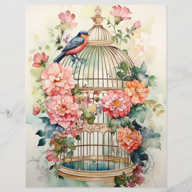 Nature's Delights Scrapbookpapper (Framsida)