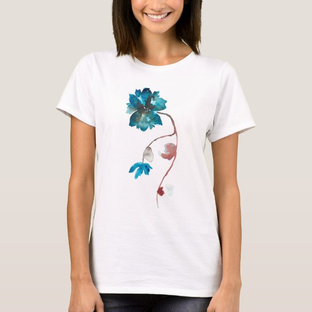 Natures Greenery V Tee Shirt (Framsida)