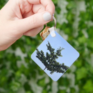 Nature's Harmony Keychain - Carry the Serenity wit Nyckelring
