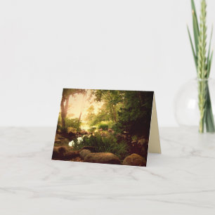 Natures Hideaway 2 blank Kort
