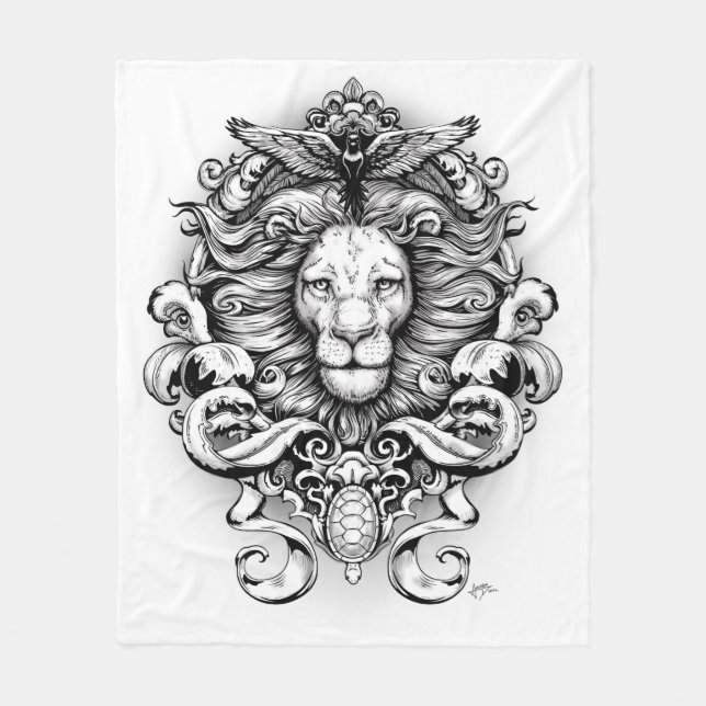 Nature's Kingdom Fleecefilt (Framsidan)