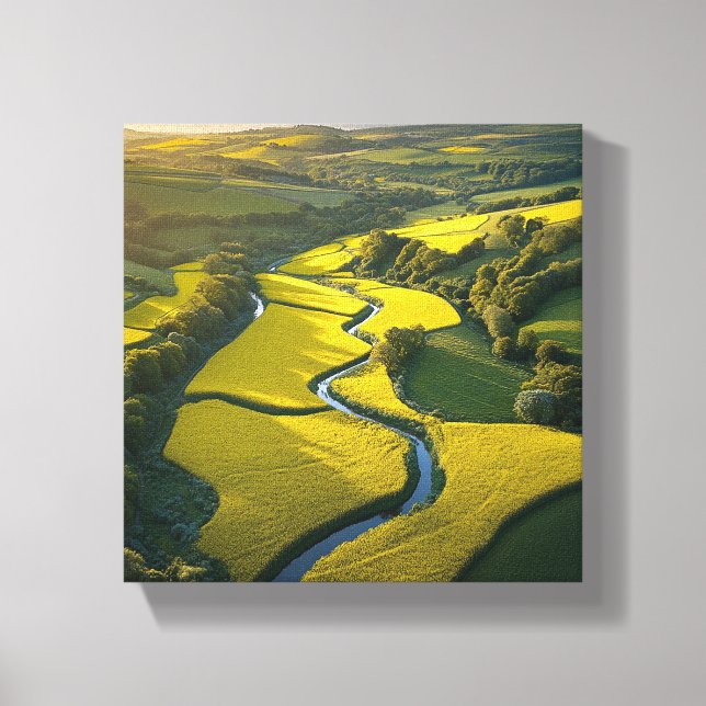 Nature's Lullaby Underneath the Sun Canvastryck (Framsida)