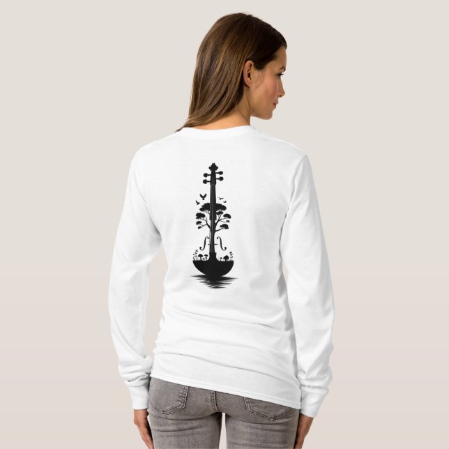 "Nature's Melody" T Shirt (Hel baksida)