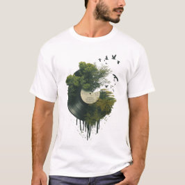 Natures Rhythm Vinyl T Shirt