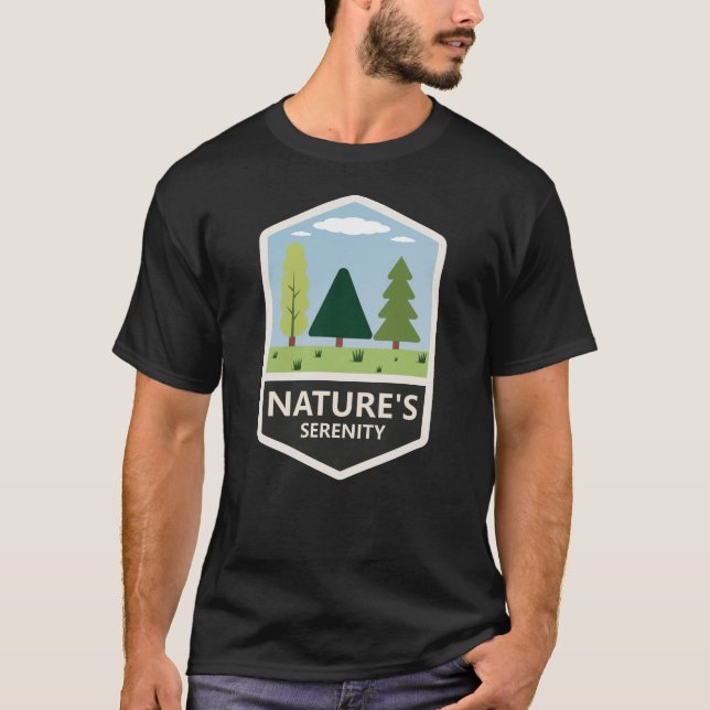 Nature's Serenity T Shirt (Framsida)