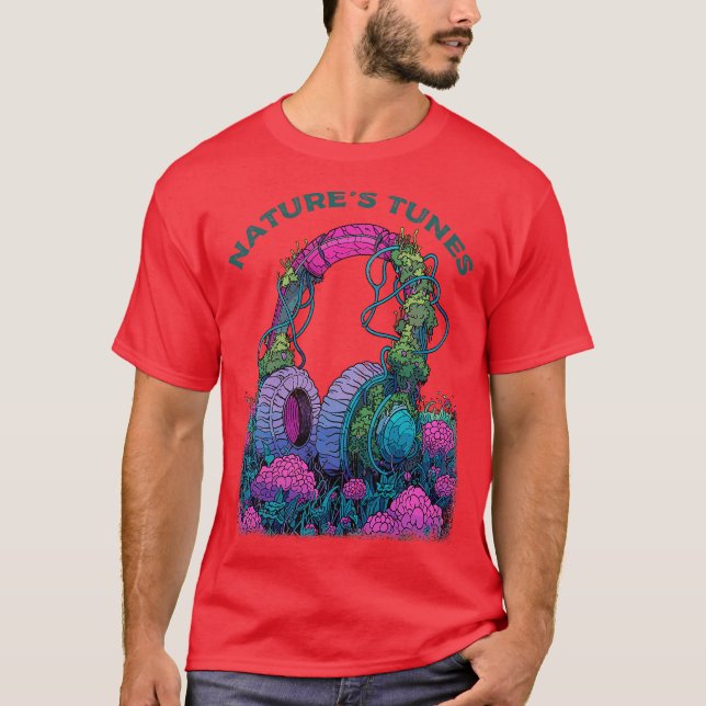 Natures Tunes T Shirt (Framsida)