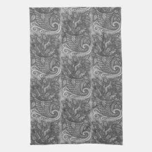 NATURETS BUNTDJUR, WILDLIFE CORNUCOPIA TOWEL KÖKSHANDDUK