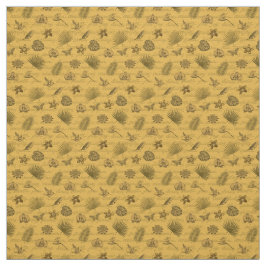 Naturfjäril från Luxury Modern Tropical Guld Tyg