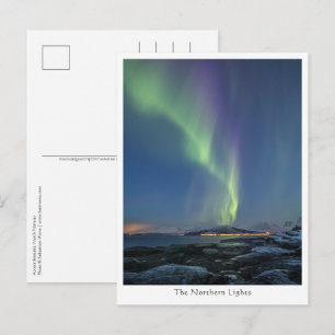 Naturfoto av Norrsken Vykort