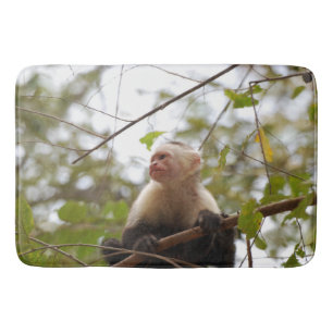 Naturfoto, Capuchin Monkey Badrumsmatta