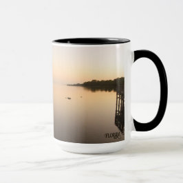 Naturfoto för Sunrise i Florida Spegel stillahavso Mugg