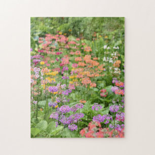 Naturfoto för WildblommPatch-Blomsterträdgård Pussel
