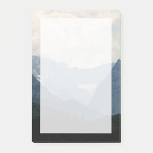Naturfoto i Scenia Alpine Mountains Post-it Block