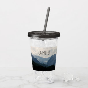 Naturfoto i Scenia Alpine Mountains Take Away Mugg