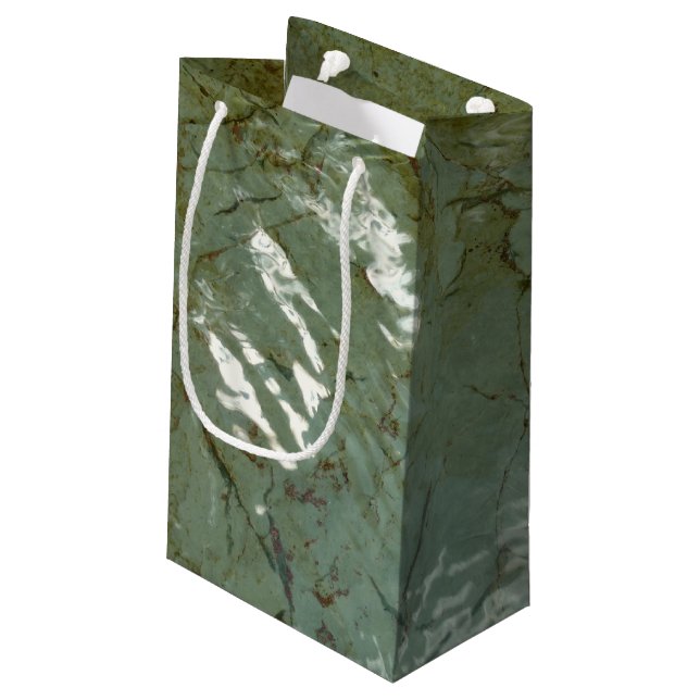 Naturfoto i Vatten-täckt Sten (Baksidan Vinklad)