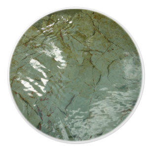 Naturfoto i Vatten-täckt Sten Knopp