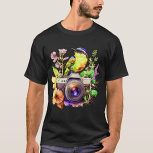 Naturfoto Kärlek Flowers och Birds Watch C T Shirt