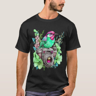 Naturfoto Kärlek Flowers och Birds Watch C T Shirt
