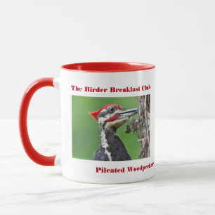 Naturfoto Pileated Woodpecker Birder Mugg