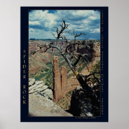 Naturfoto "Spider Sten, Canyon de Chelly" Poster