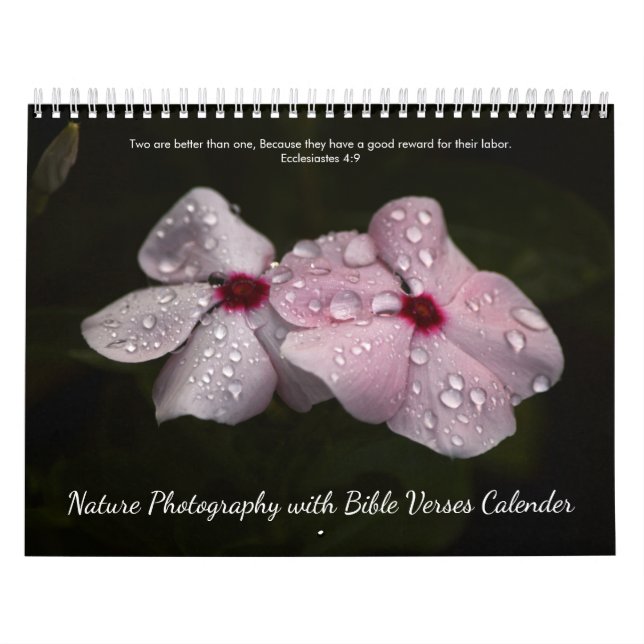Naturfotografering Bibelverser Tro Kalender (Omslag)