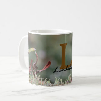 Naturfotografering Familj Monogram Namn Kaffemugg