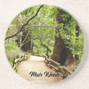 Naturfotografering på Muir Woods stig II Underlägg