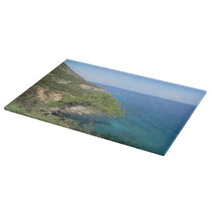 Naturfotografi för Medelhavsberget och havet