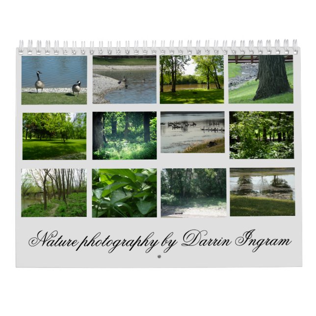Naturfotografi Kalender (Baksida)