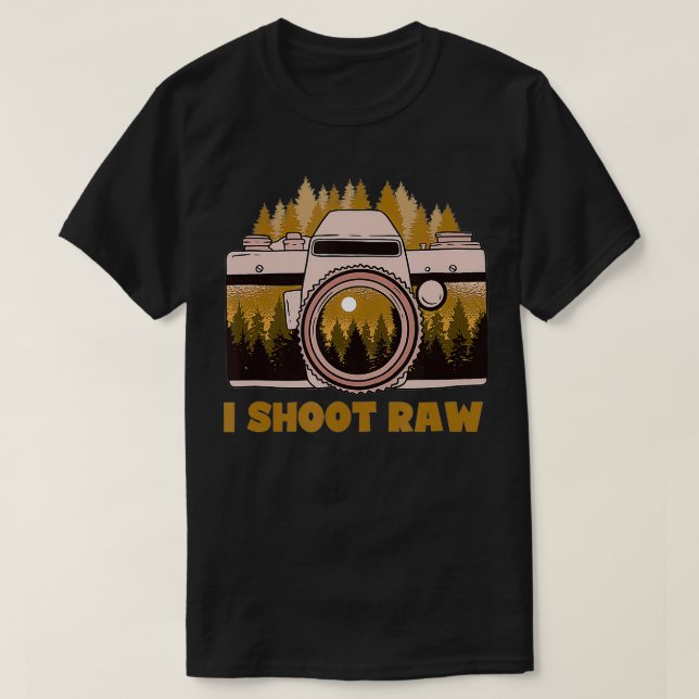 Naturfotografi T Shirt (Design framsida)