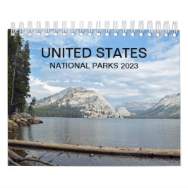 Naturfotokalender för America National Parker 2023 Kalender