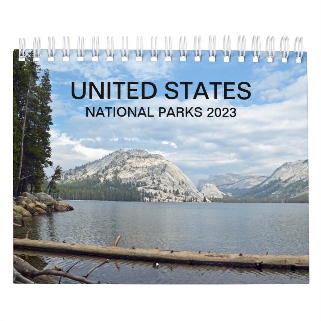Naturfotokalender för America National Parker 2023 Kalender (Omslag)