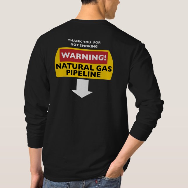 Naturgasman - långfristig T Shirt (Baksida)