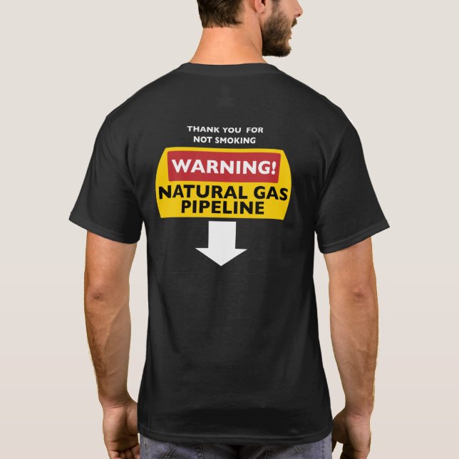Naturgasman T Shirt (Baksida)