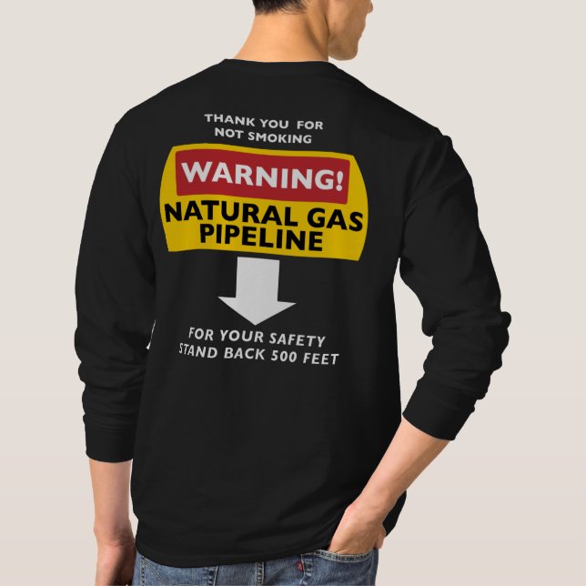 Naturgasman - Tillbaka T Shirt (Baksida)