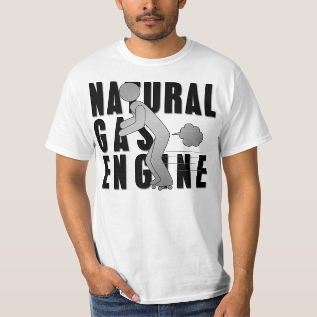 Naturgasmotor 1 t shirt (Framsida)