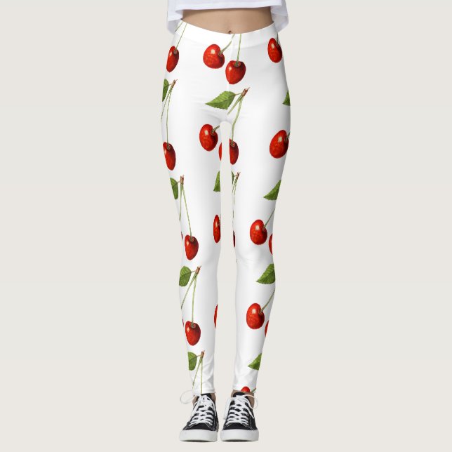 Naturgodis - Körsbärsbär Leggings (Framsida)