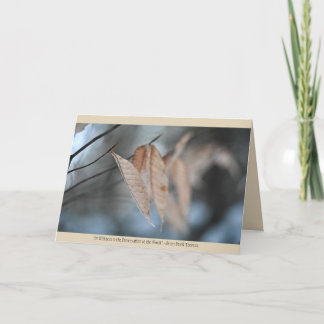 Naturhälsningskort Kort