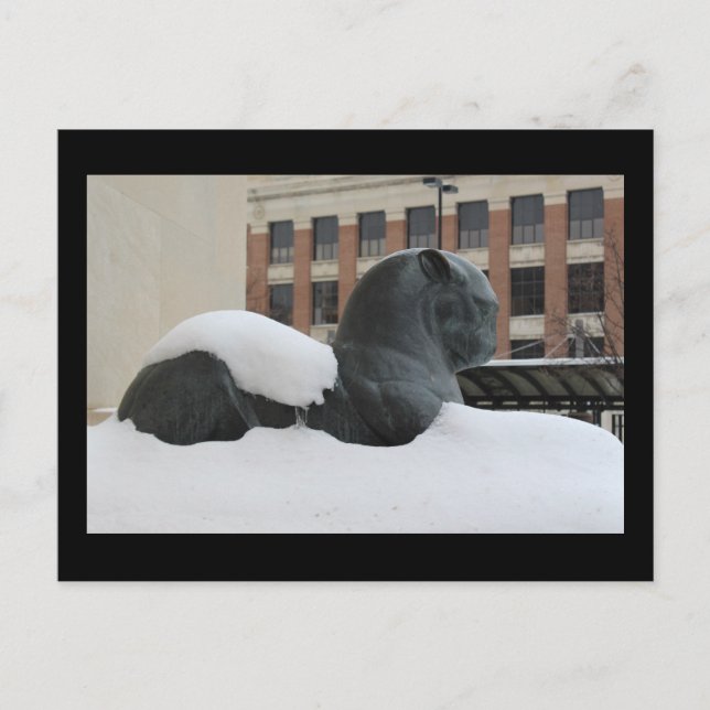 Naturhistoriens museum, Ann Arbor, MMI-vykort Vykort (Framsida)