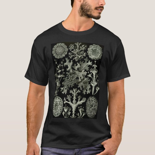 Naturhistorik Lichen T Shirt (Framsida)