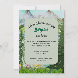 Naturinbjudan Inbjudningar