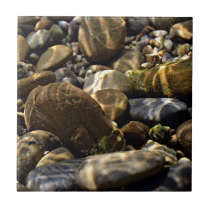 Naturinspiration Sol Beams under water Sten Kakelplatta