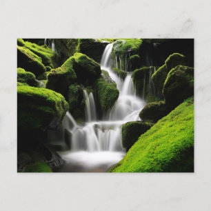 Naturinspiration Vattenfall i Sydkorea Vykort