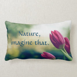 Naturinspirationdekorativ kudde